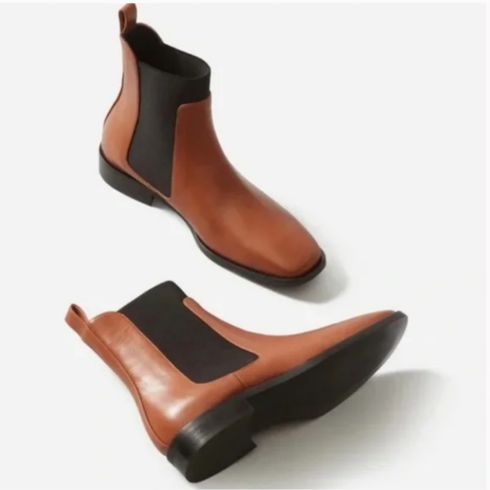 Everlane Square Toe Chelsea Boot